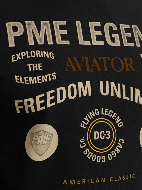 PME Legend Short sleeve r-neck cotton elastan