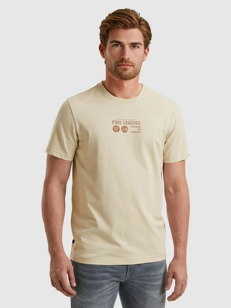 PME Legend Short sleeve r-neck cotton elastan