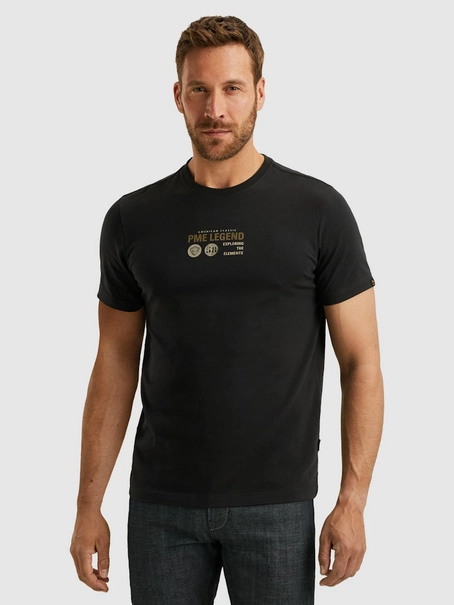 PME Legend Short sleeve r-neck cotton elastan