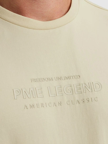 PME Legend Short sleeve r-neck cotton elastan