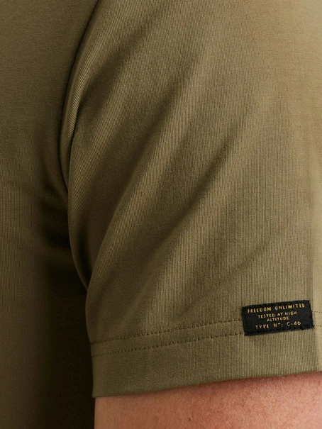 PME Legend Short sleeve r-neck cotton elastan