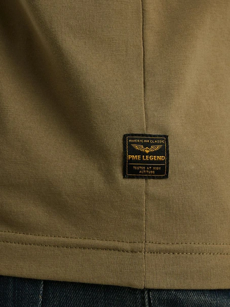 PME Legend Short sleeve r-neck cotton elastan