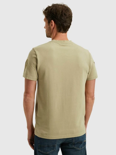 PME Legend Short sleeve r-neck flat waffel je