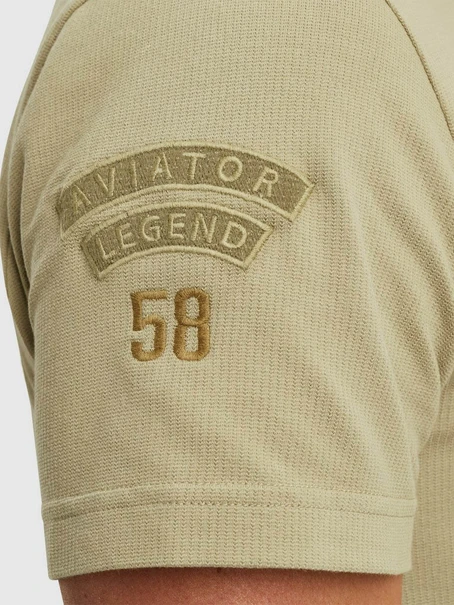 PME Legend Short sleeve r-neck flat waffel je