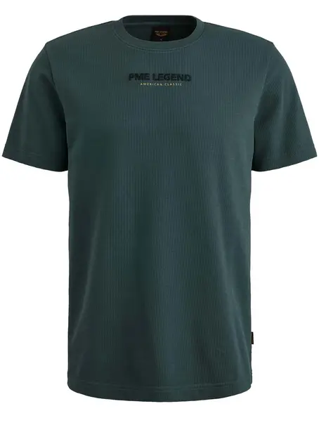 PME Legend Short sleeve r-neck flat waffle je