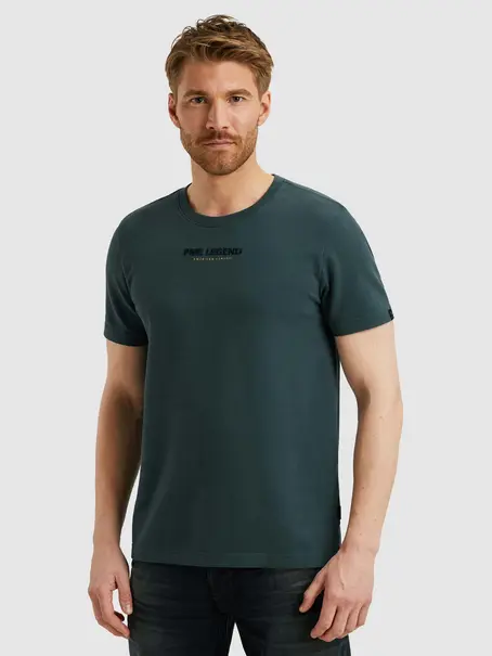 PME Legend Short sleeve r-neck flat waffle je