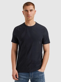 PME Legend Short sleeve r-neck jacquard jerse