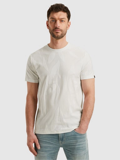 PME Legend Short sleeve r-neck jacquard jerse