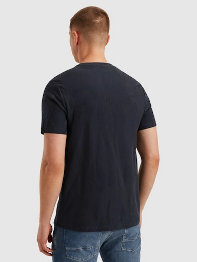 PME Legend Short sleeve r-neck jacquard jerse