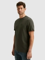 PME Legend Short sleeve r-neck jacquard strip