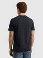 PME Legend Short sleeve r-neck jacquard strip