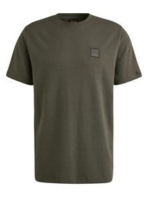 PME Legend Short sleeve r-neck jacquard strip