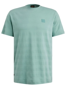 PME Legend Short sleeve r-neck jacquard strip