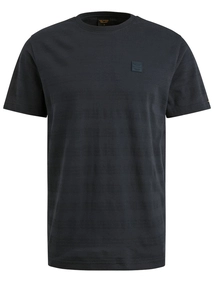 PME Legend Short sleeve r-neck jacquard strip