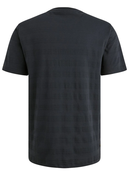 PME Legend Short sleeve r-neck jacquard strip
