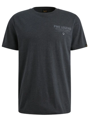 PME Legend Short sleeve r-neck melange jersey