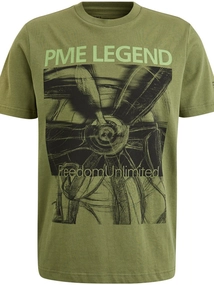 PME Legend Short sleeve r-neck single jersey