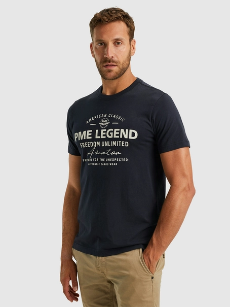 PME Legend Short sleeve r-neck single jersey