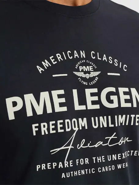PME Legend Short sleeve r-neck single jersey
