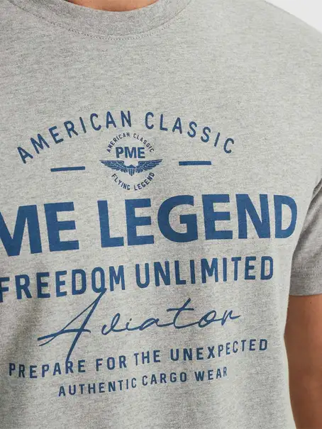PME Legend Short sleeve r-neck single jersey