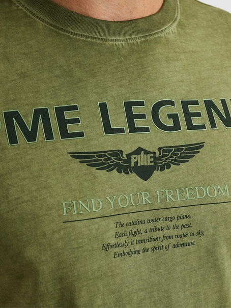 PME Legend Short sleeve r-neck single jersey
