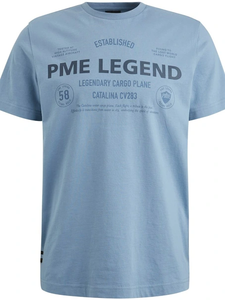 PME Legend Short sleeve r-neck single jersey