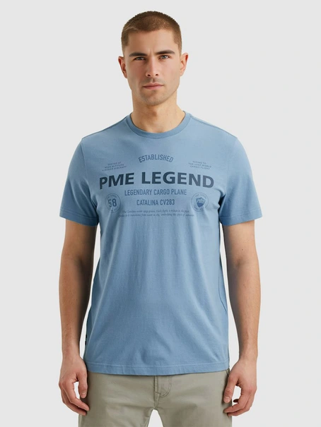 PME Legend Short sleeve r-neck single jersey