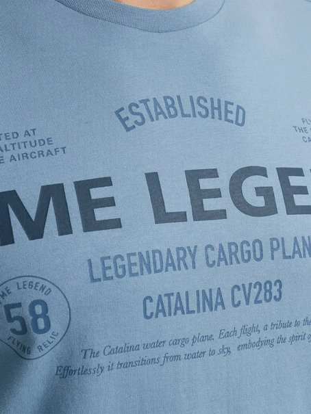 PME Legend Short sleeve r-neck single jersey