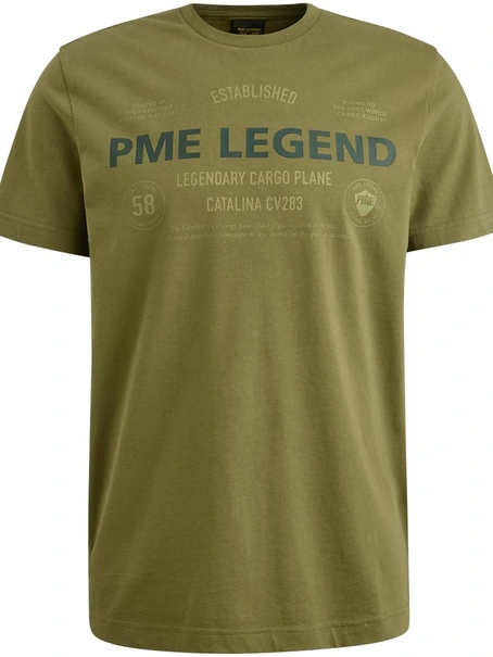 PME Legend Short sleeve r-neck single jersey