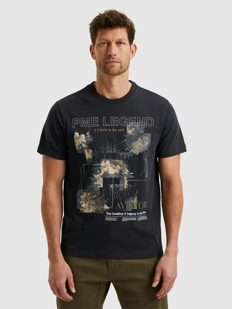 PME Legend Short sleeve r-neck single jersey