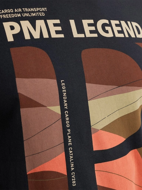PME Legend Short sleeve r-neck single jersey