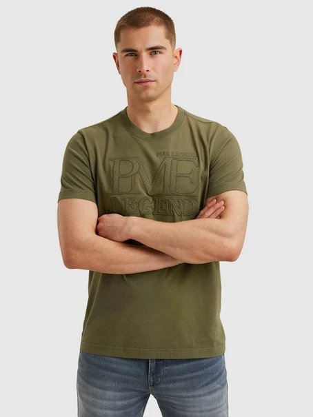 PME Legend Short sleeve r-neck single jersey