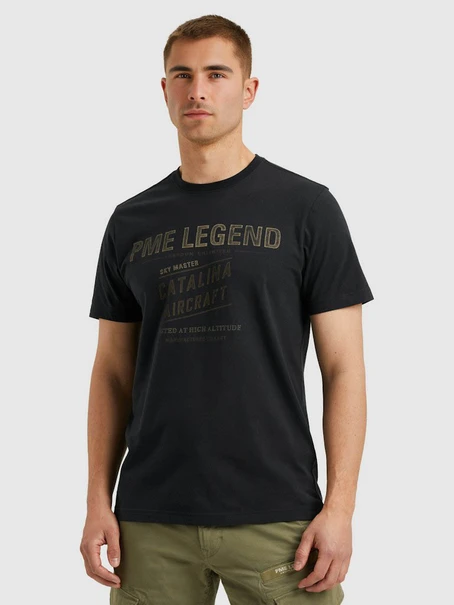 PME Legend Short sleeve r-neck single jersey
