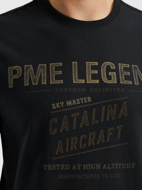 PME Legend Short sleeve r-neck single jersey