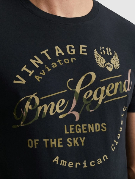 PME Legend Short sleeve r-neck single jersey