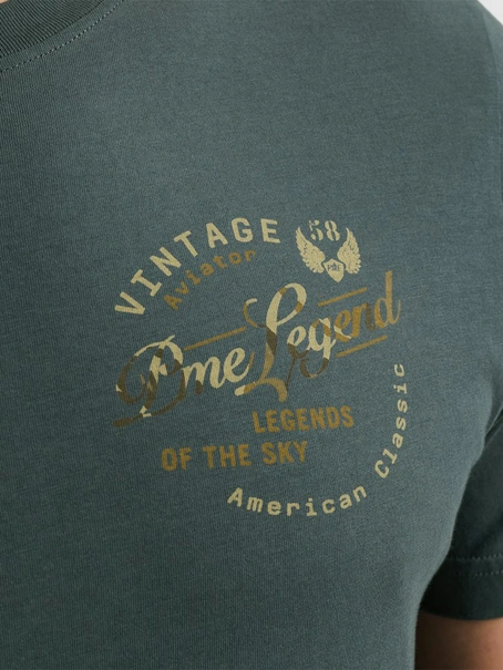 PME Legend Short sleeve r-neck single jersey
