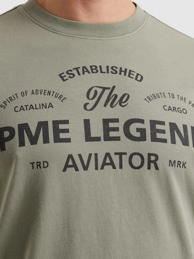 PME Legend Short sleeve r-neck single jersey