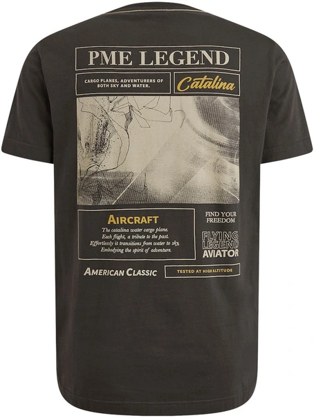 PME Legend Short sleeve r-neck single jersey
