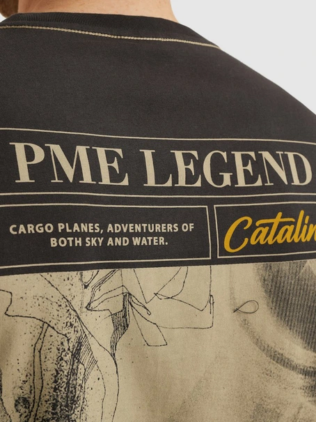 PME Legend Short sleeve r-neck single jersey