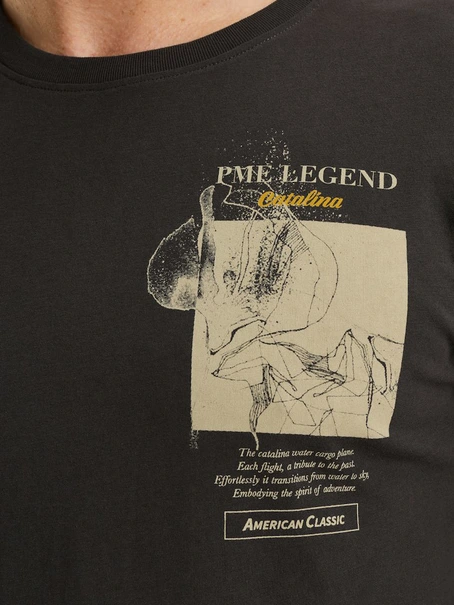 PME Legend Short sleeve r-neck single jersey