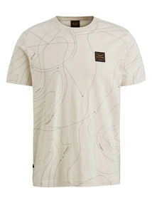 PME Legend Short sleeve r-neck slub jersey pa
