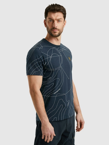 PME Legend Short sleeve r-neck slub jersey pa