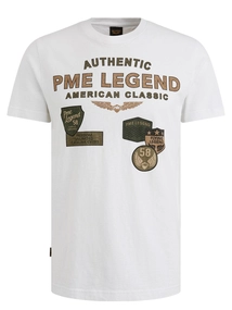PME Legend Short sleeve r-neck slub jersey
