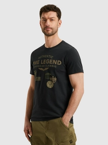 PME Legend Short sleeve r-neck slub jersey