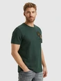 PME Legend Short sleeve r-neck structured piq
