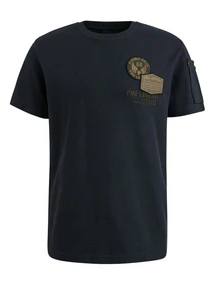 PME Legend Short sleeve r-neck structured piq