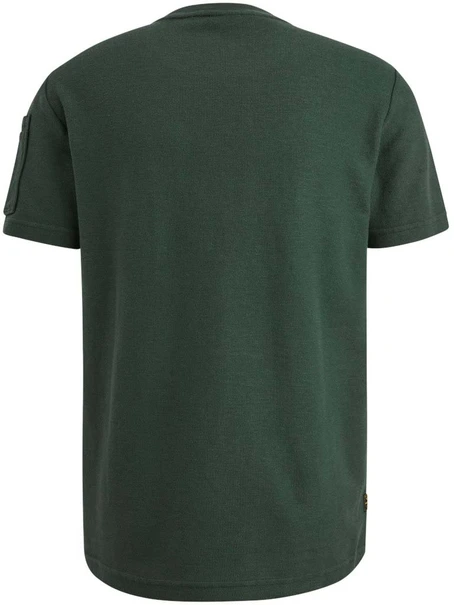 PME Legend Short sleeve r-neck structured piq
