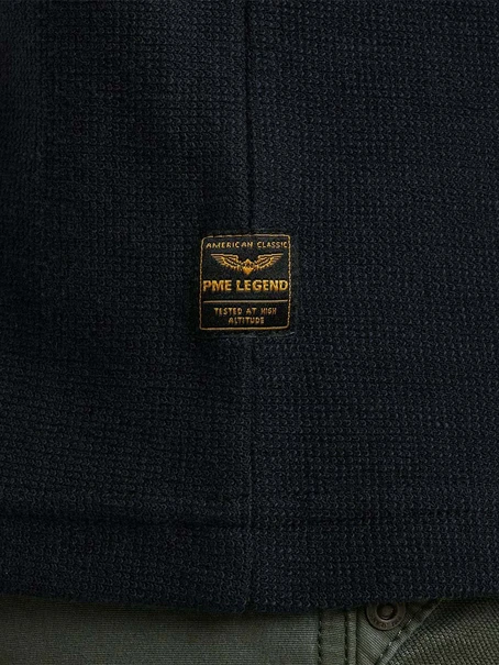 PME Legend Short sleeve r-neck structured piq