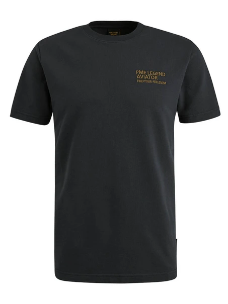 PME Legend Short sleeve r-neck textured jerse