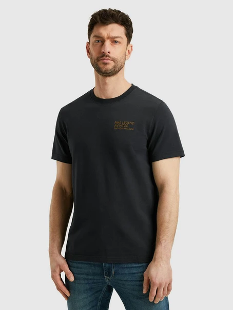 PME Legend Short sleeve r-neck textured jerse